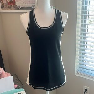 NWT Tory Burch Tory Sport Fitted Mesh Tank Large Activewear